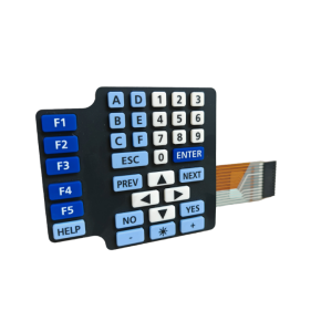 Silicone Keypad With Shielding